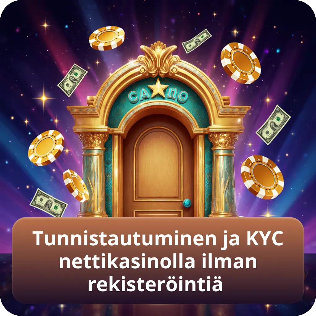 Tunnistautuminen ja KYC-vaatimukset nettikasinolla ilman rekisteröintiä