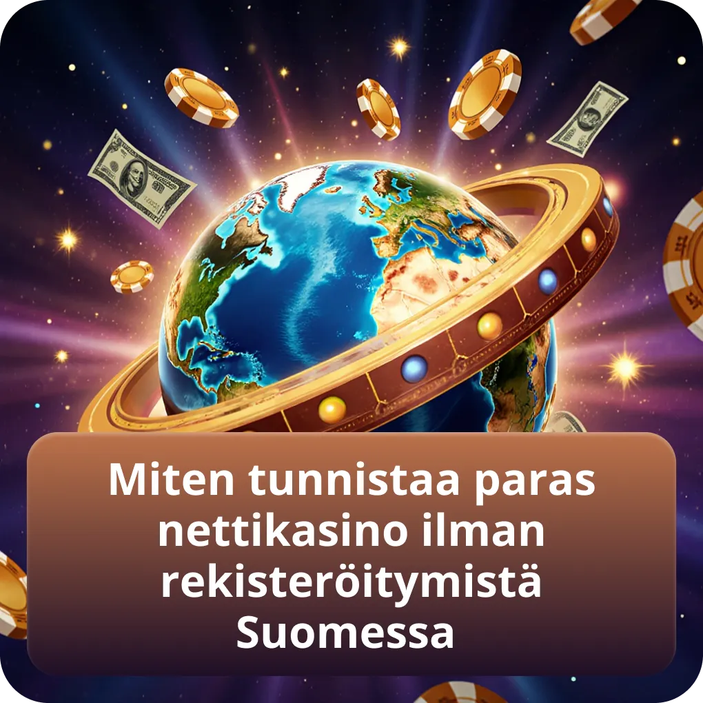 Miten löytää paras nettikasino ilman rekisteröitymistä Suomessa